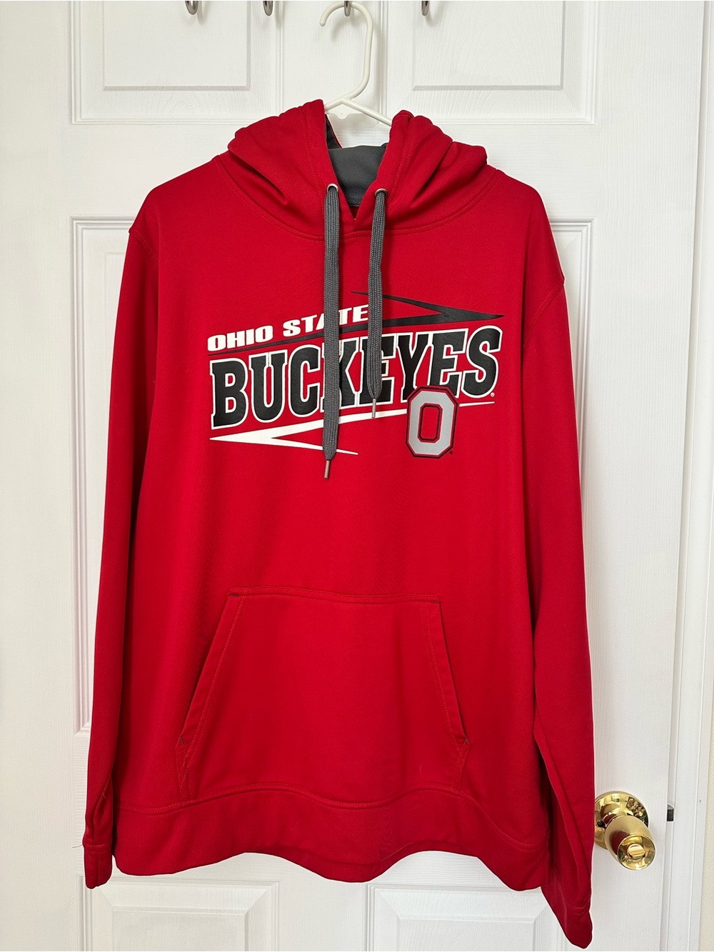 Ohio State Buckeyes Red Pullover Hoodie